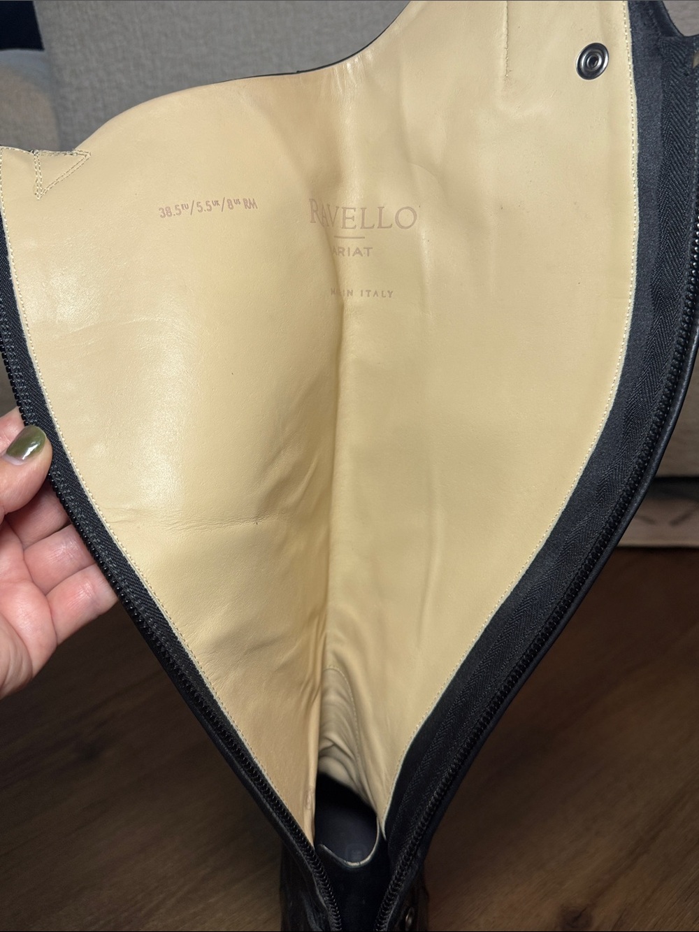 Ariat Ravello Tall Riding Boot. Size 8M Regular Calf - Picture 11 of 12